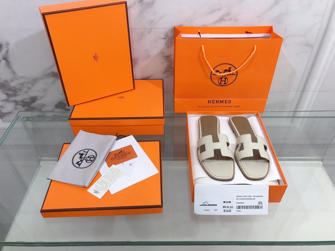 Hermes Oran Sandal Iovry For Women, Women’s Shoes H021056Z
