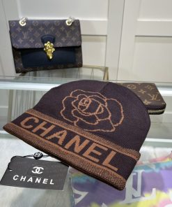 Chanel Beanie In Brown