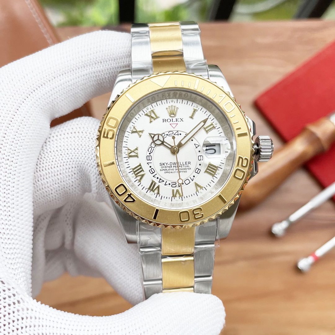 Rolex Sky – Dweller 42mm Silver Toned For Men 326933