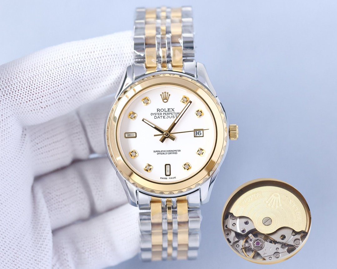 Rolex Datejust 41mm Gold/Silver Toned For Men