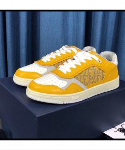 Christian Dior B27 Low-Top Sneaker Yellow/White For Men CD