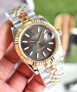 Rolex Datejust 36mm Silver Toned For Men 179174