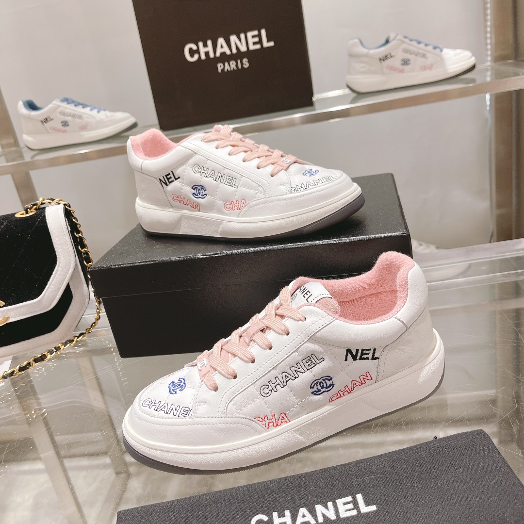 Chanel Women’s Sneakers Pink For Women