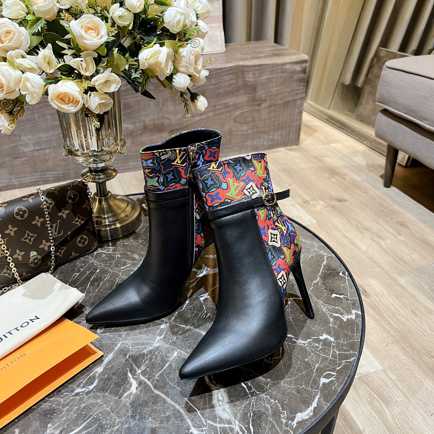 Louis Vuitton Women’s Bottine Silhouette Multicolor For Women LV
