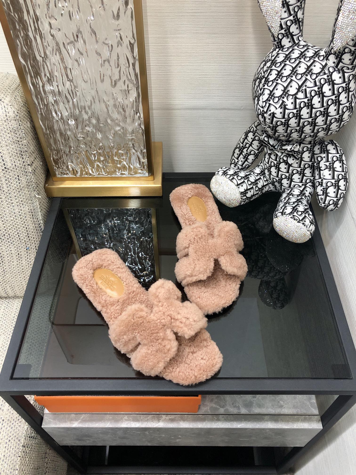 Hermes Oran Sandal Brown For Women