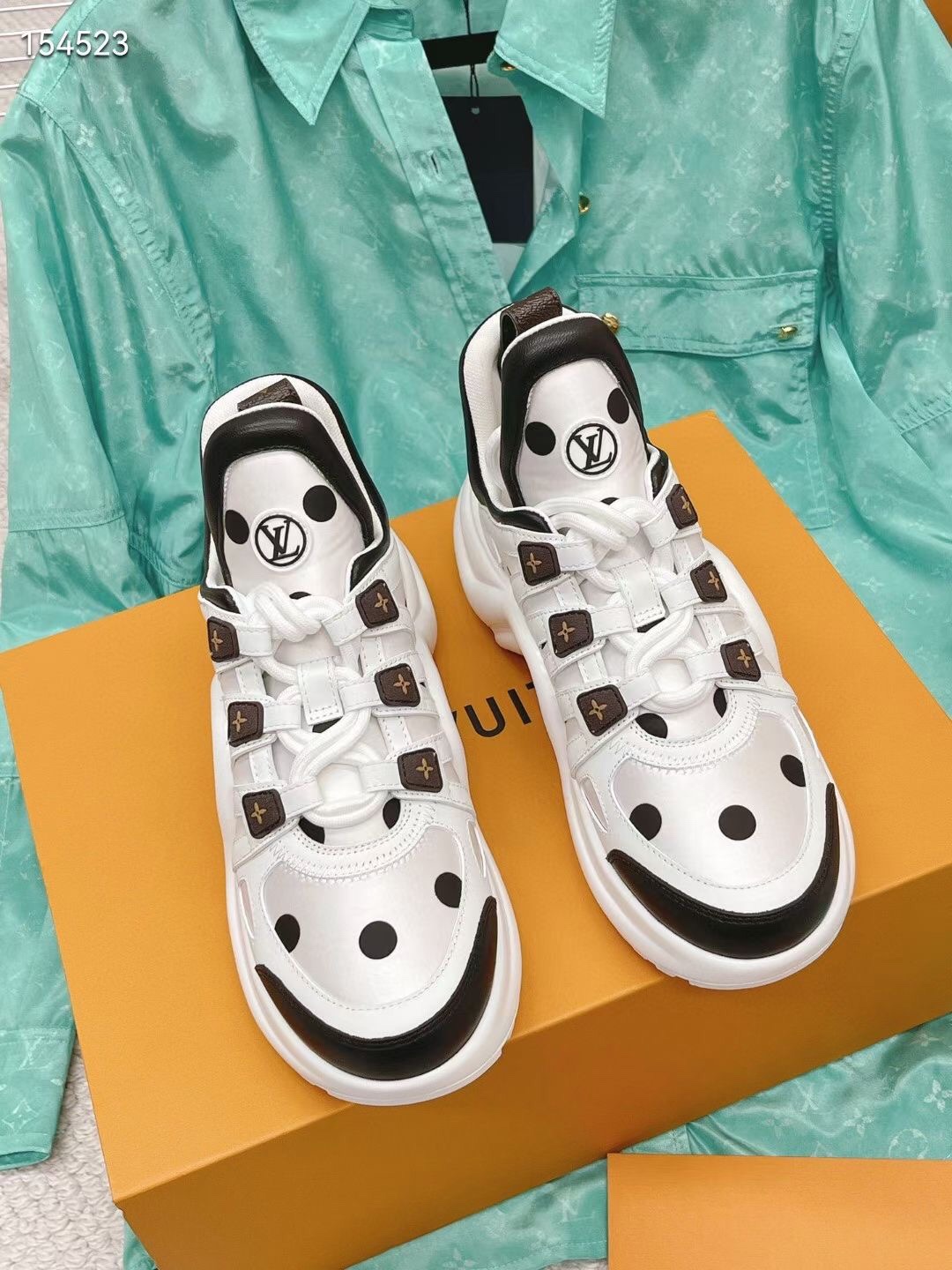 Louis Vuitton Women’s LV Archlight Sneaker White For Women LV 1AA0ON
