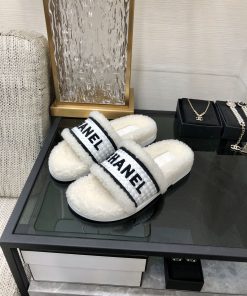 Chanel Women’s Mules With Lining White For Women 1.2in/3cm
