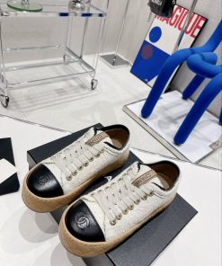 Chanel Women’s Sneakers White For Women 1.5in/4cm