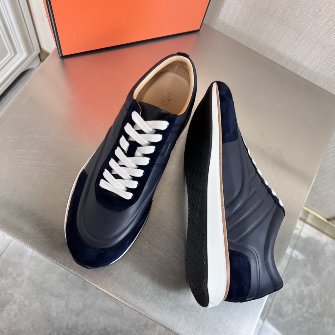 Hermes Easy Trainers Dark Blue For Men