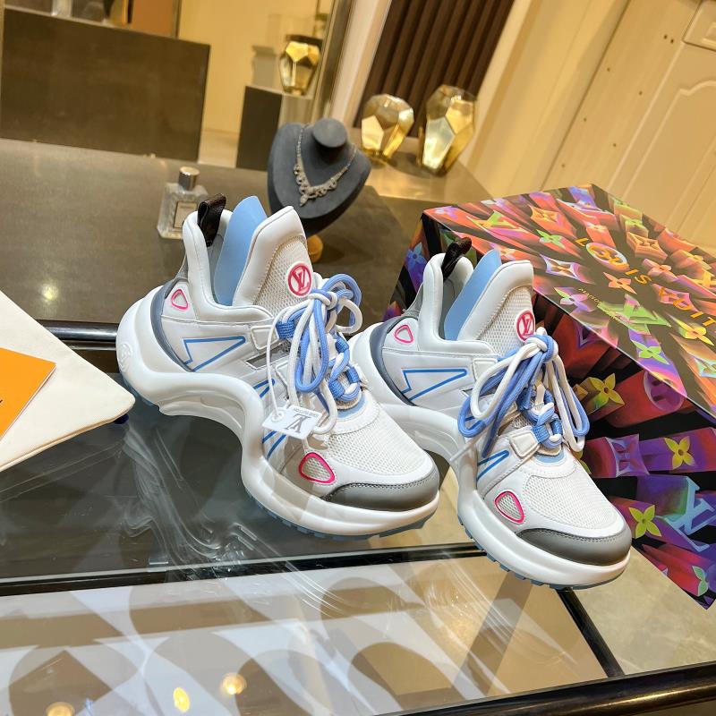 Louis Vuitton Women’s LV Archlight Sneaker Blue And White For Women LV