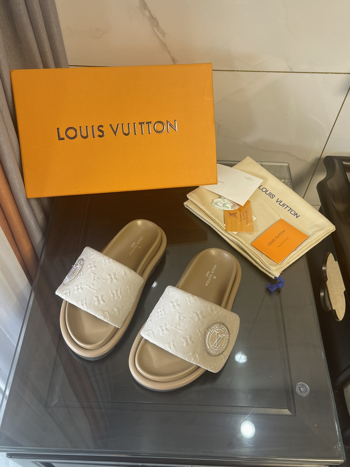 Louis Vuitton Women’s Pool Pillow Comfort Mule Brown For Women LV