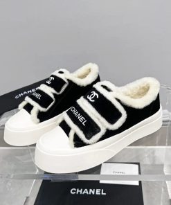 Chanel Women’s Chanel Sneaker White And Black For Women (Copy)